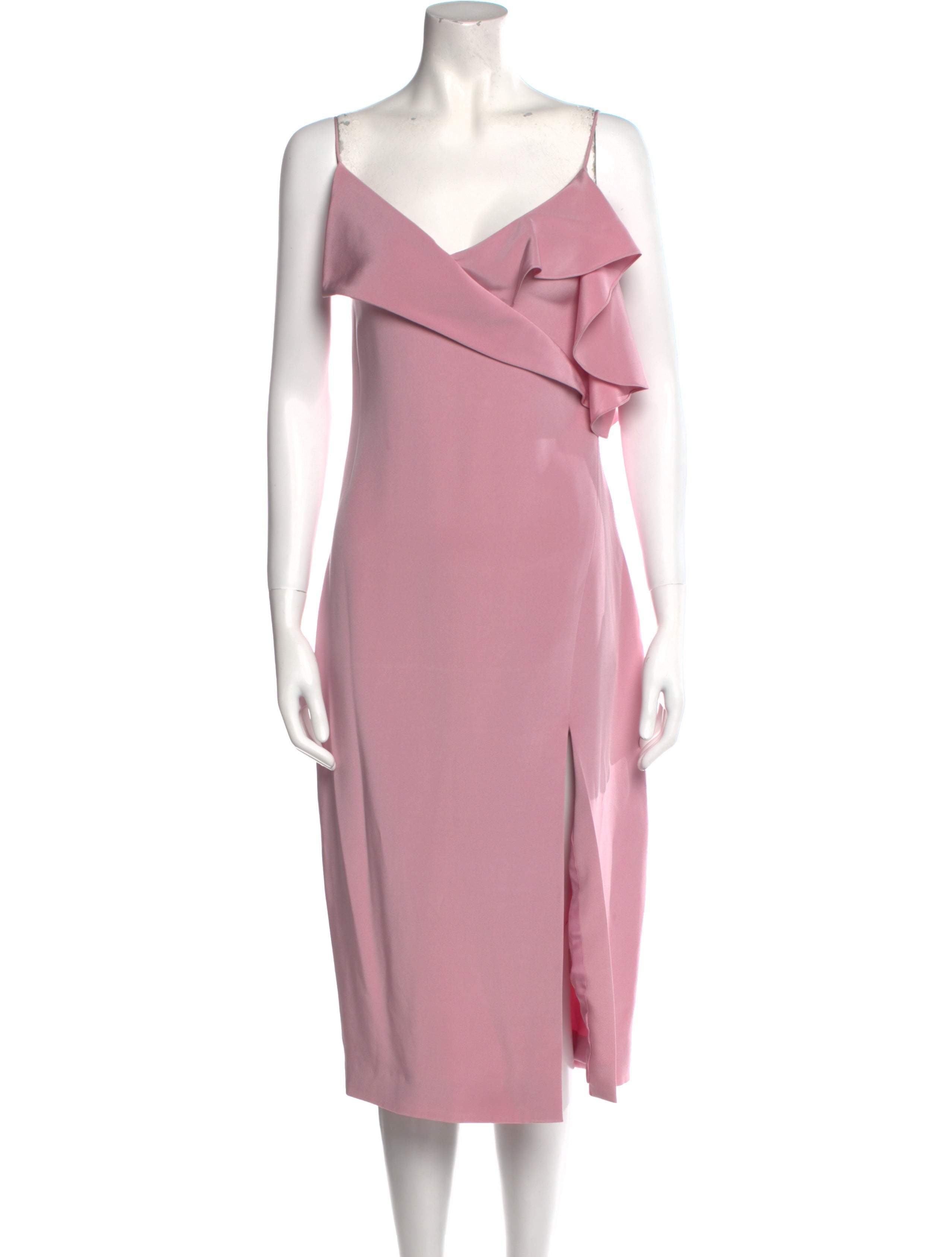 Cushnie Silk Midi Length Dress