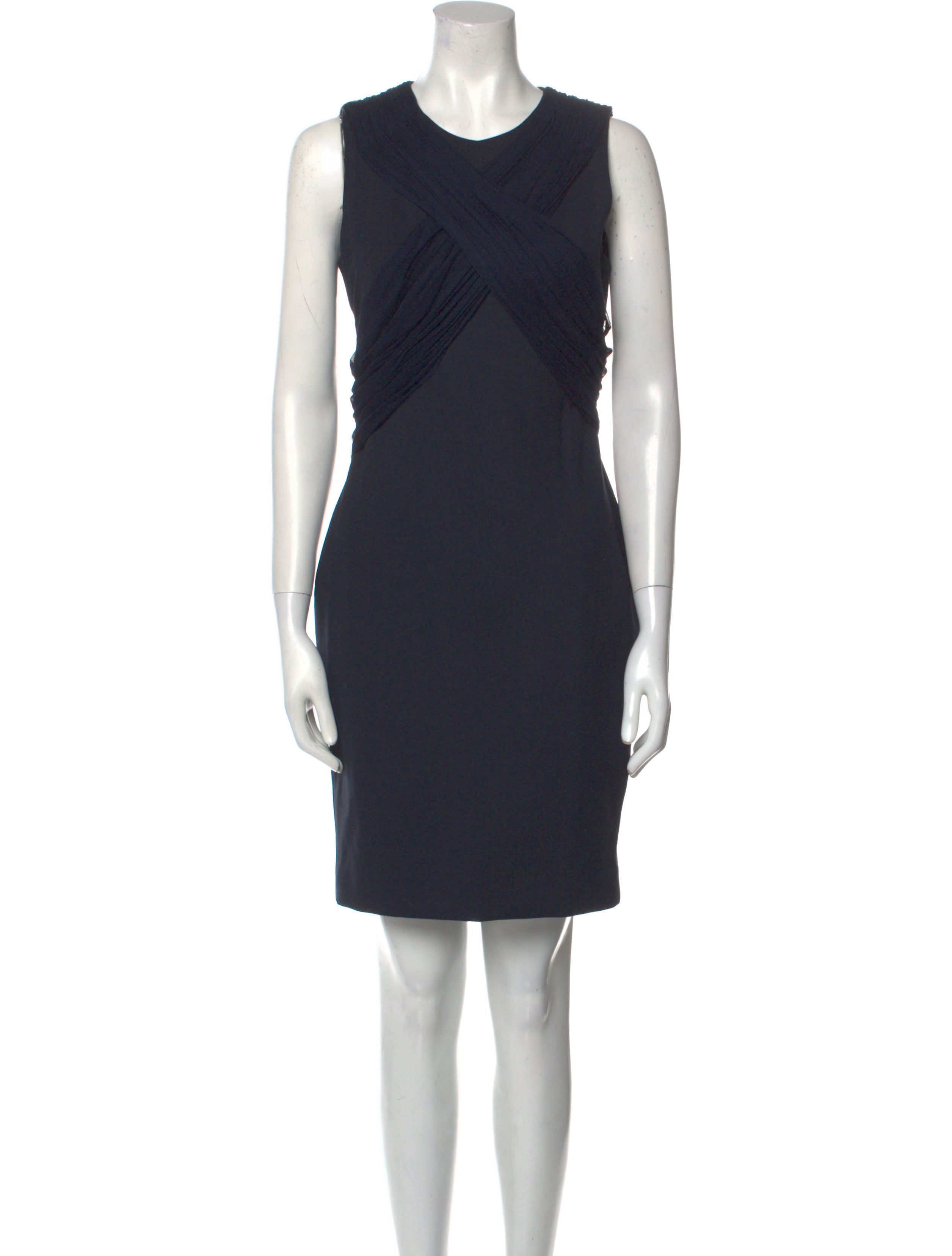 Cushnie Crew Neck Mini Dress