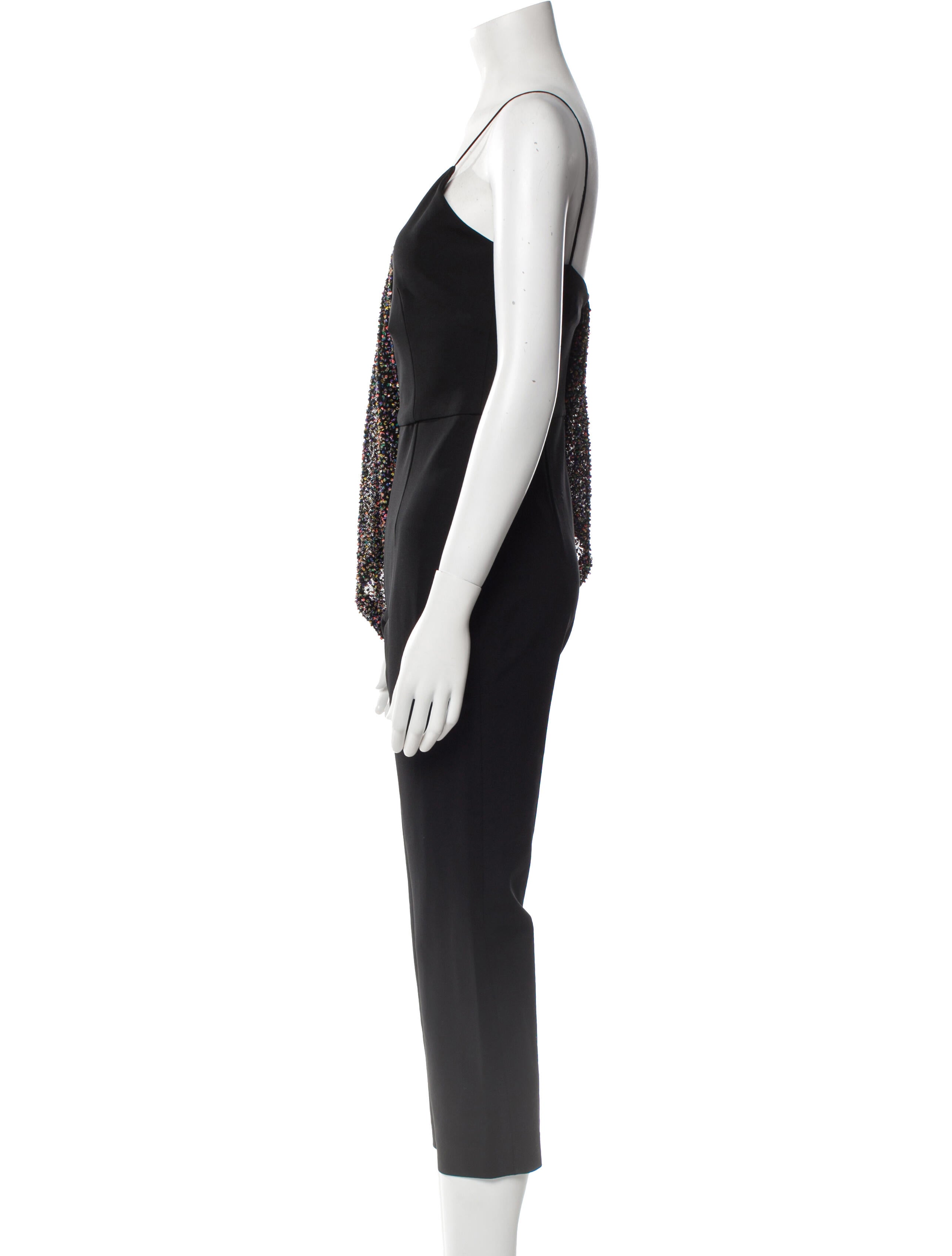 Cushnie V-Neck Jumpsuit