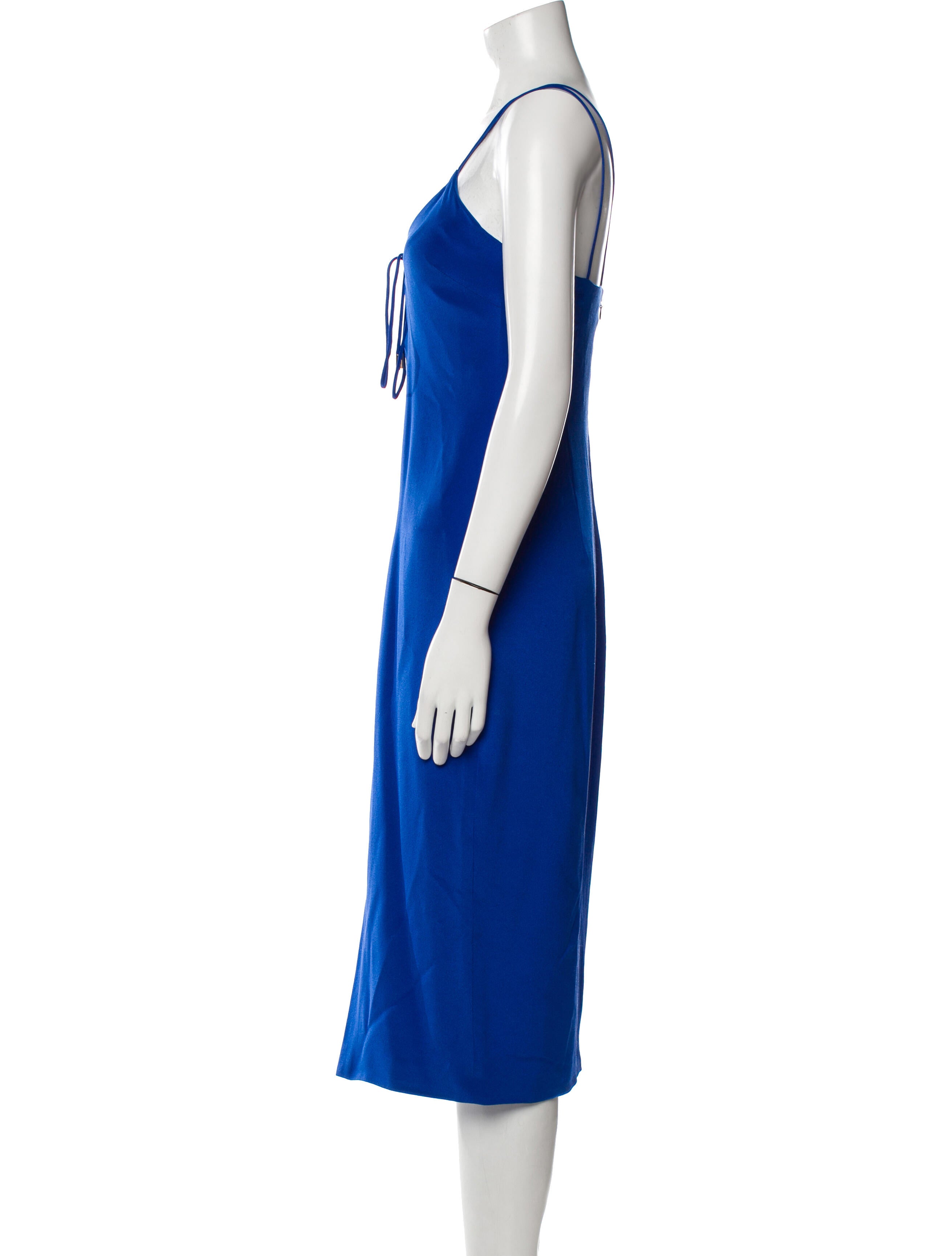 Cushnie Silk Midi Length Dress