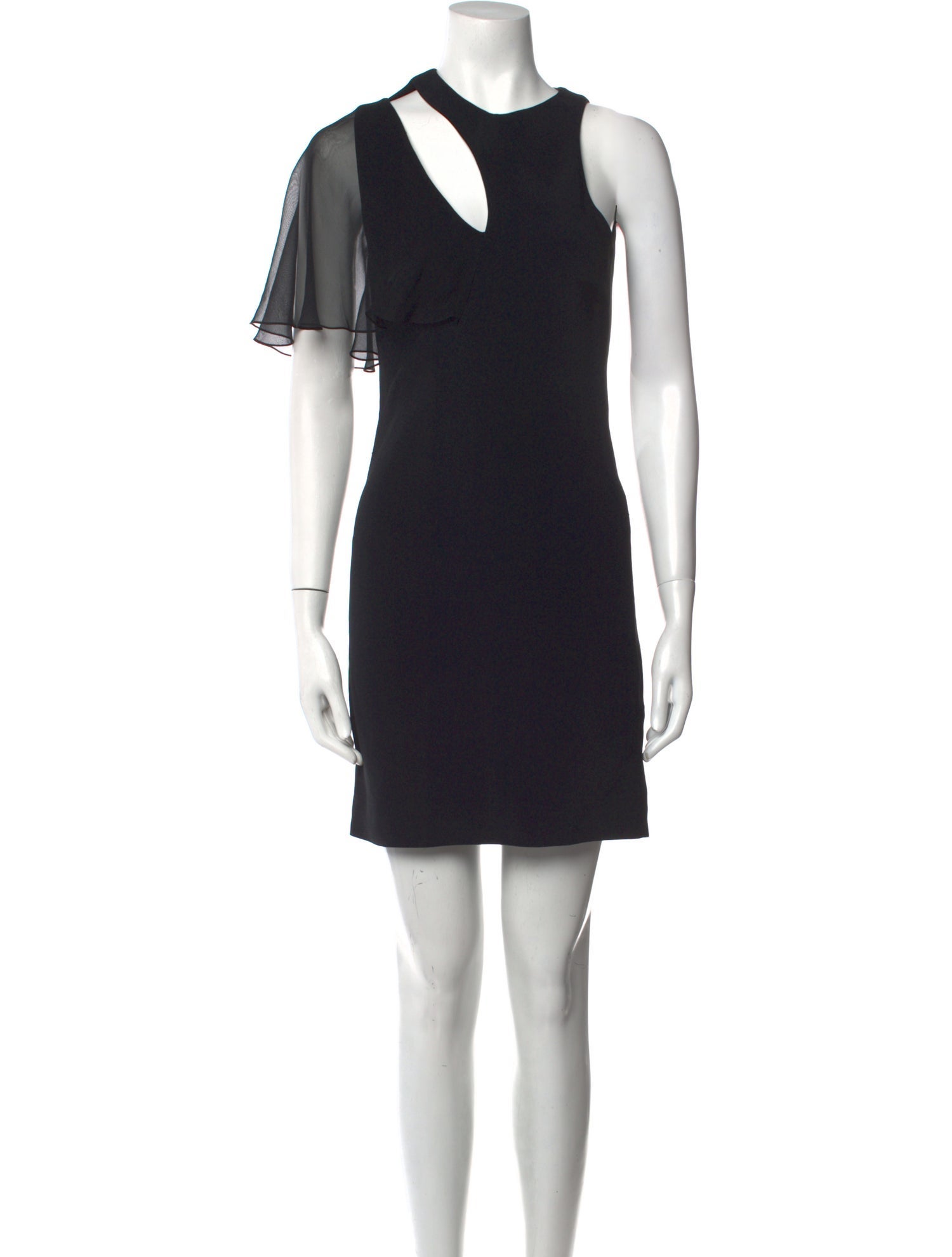 Cushnie Crew Neck Mini Dress