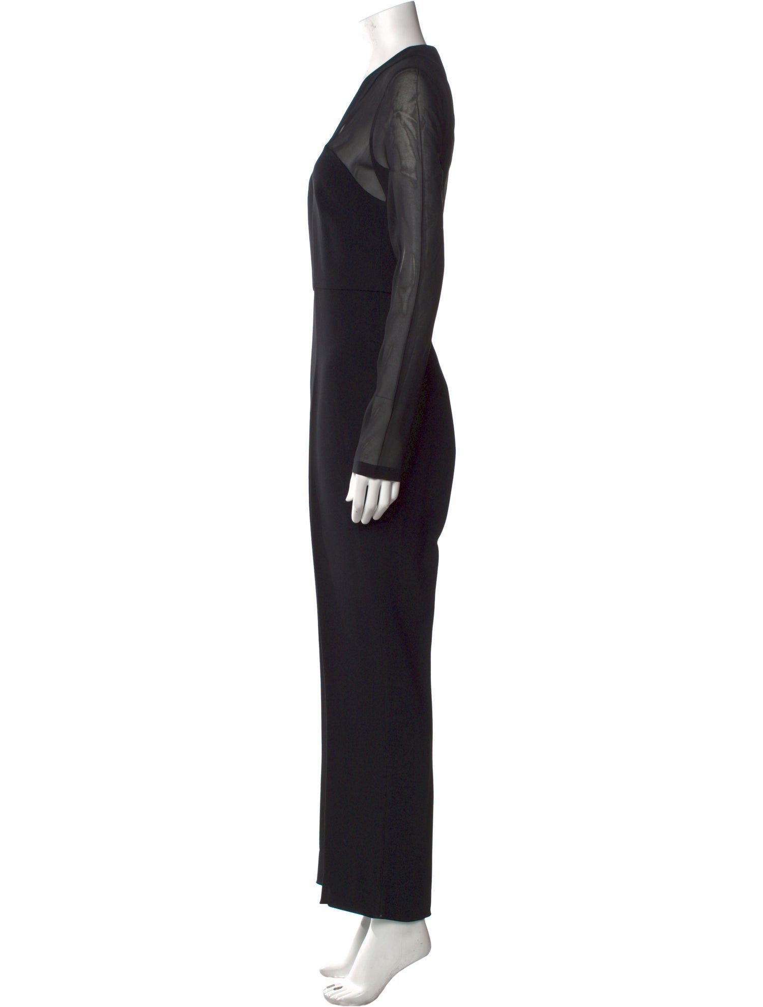 Cushnie V-Neck Jumpsuit