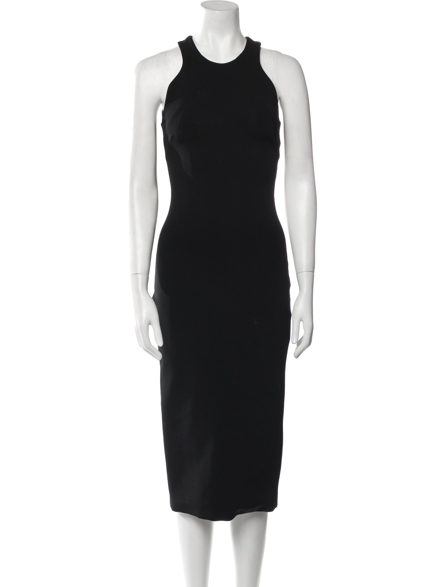 Cushnie Crew Neck Midi Length Dress