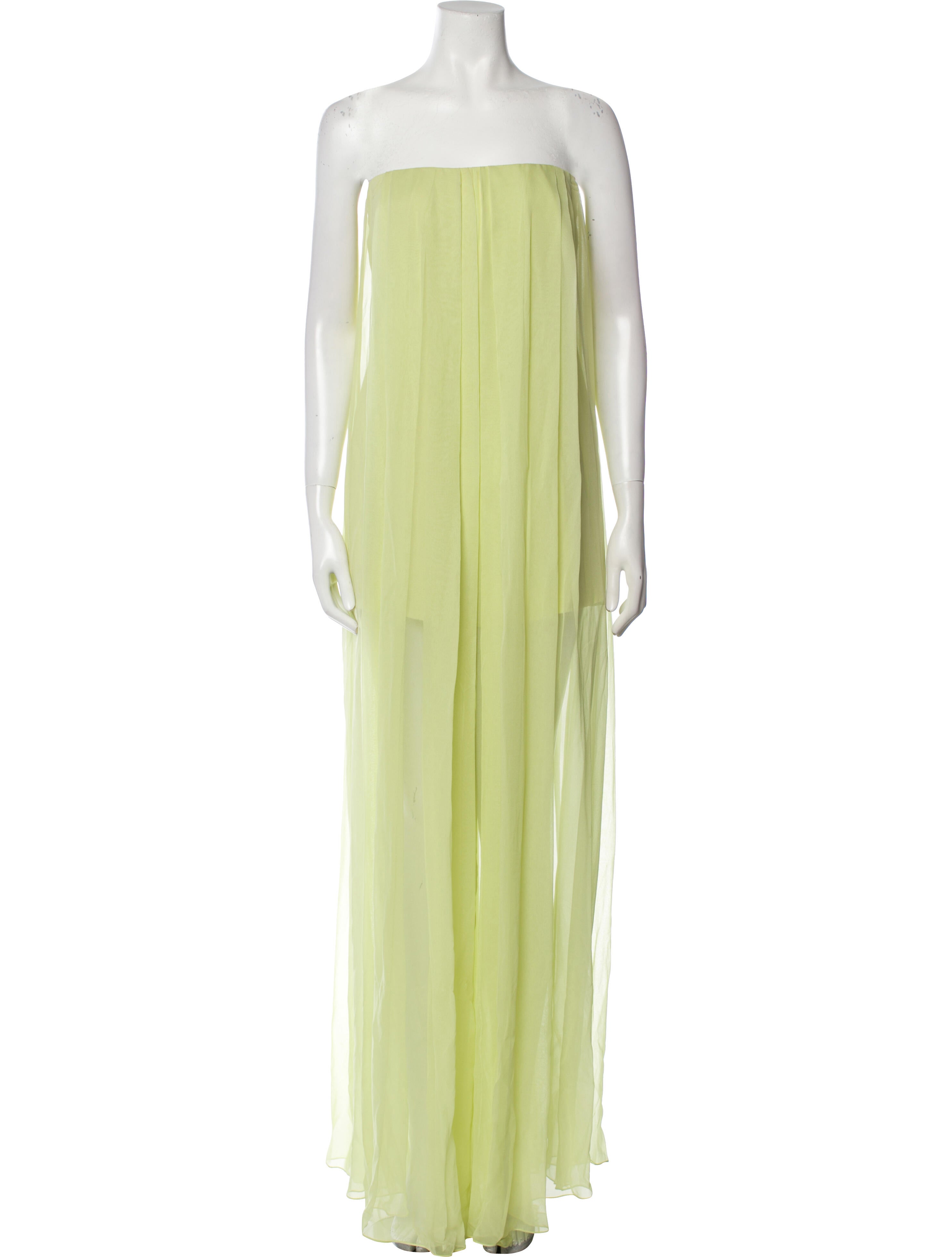 Cushnie Silk Wide Leg Pants