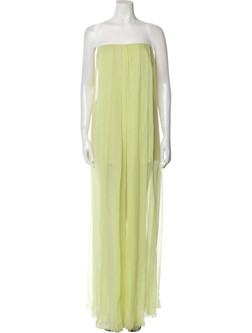 Cushnie Silk Wide Leg Pants