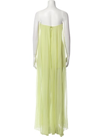 Cushnie Silk Wide Leg Pants