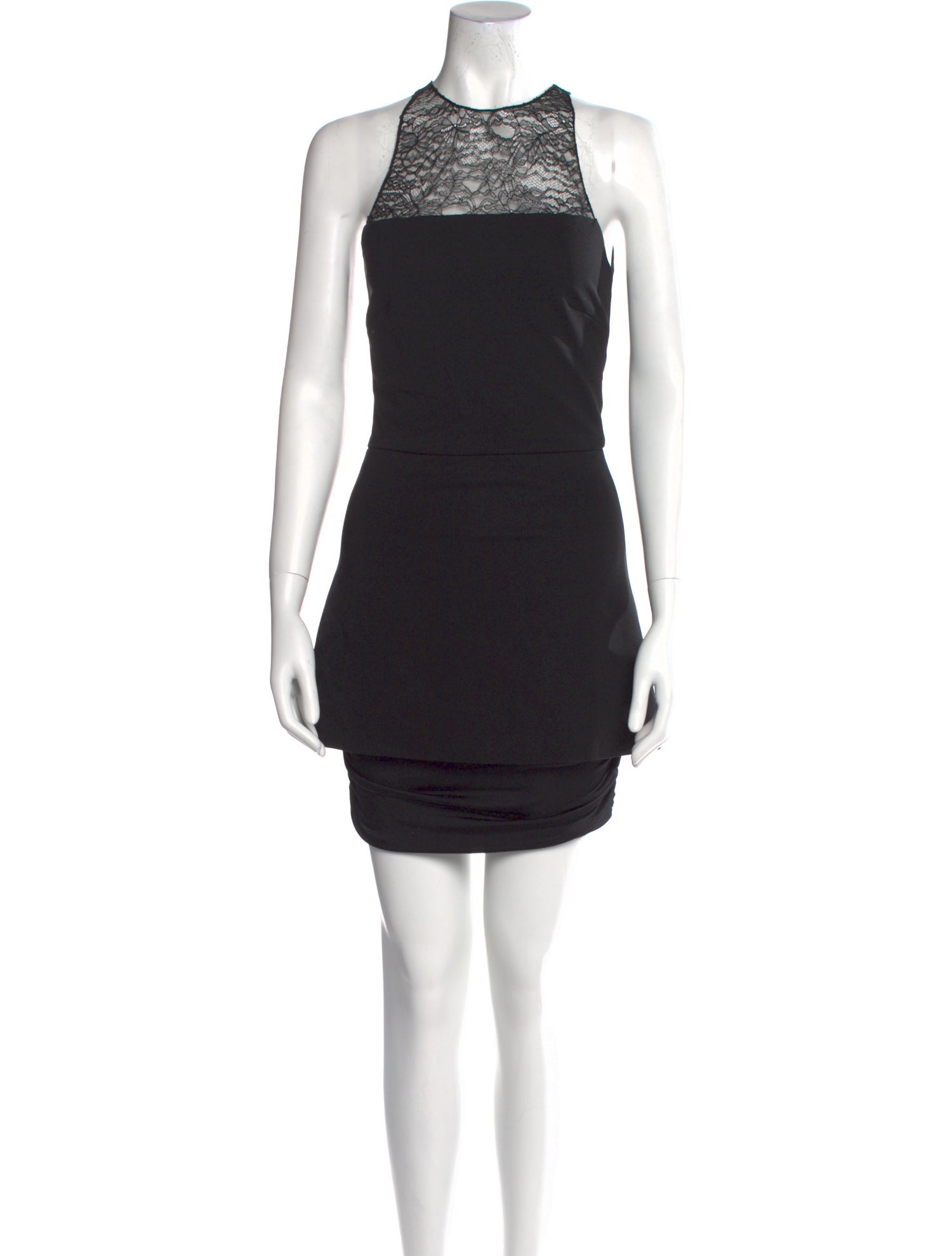 Cushnie Crew Neck Mini Dress