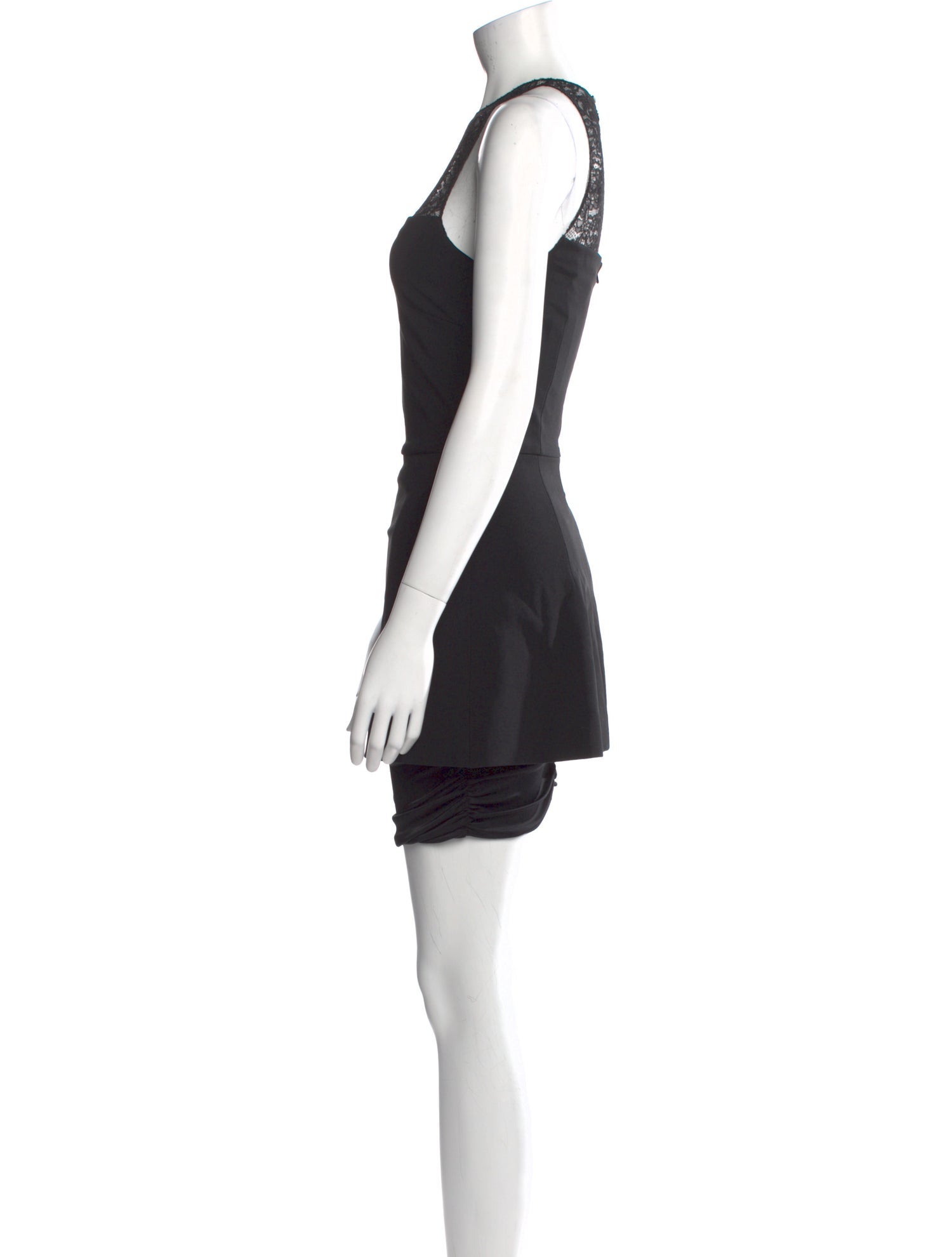 Cushnie Crew Neck Mini Dress