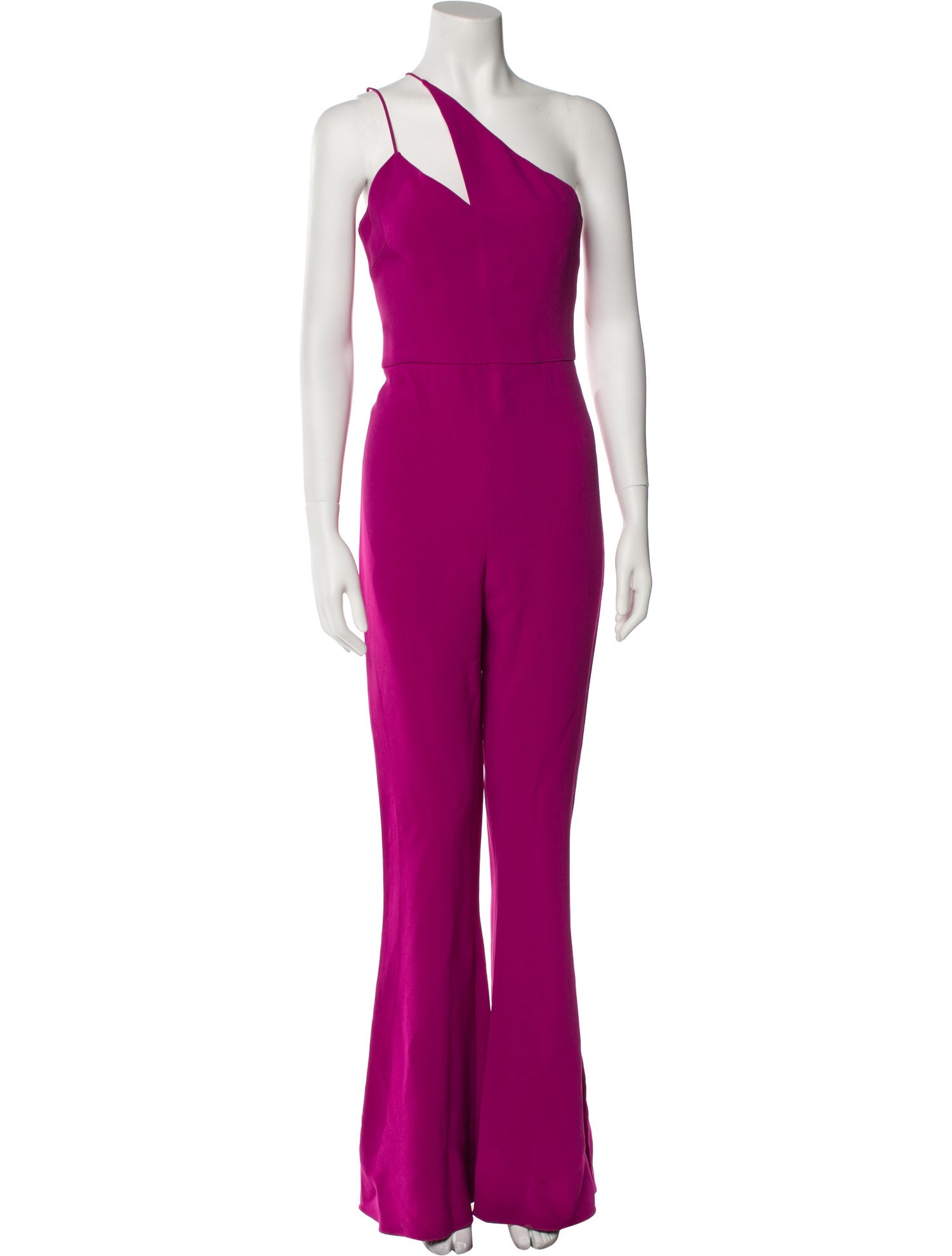 Cushnie One-Shoulder Jumpsuit