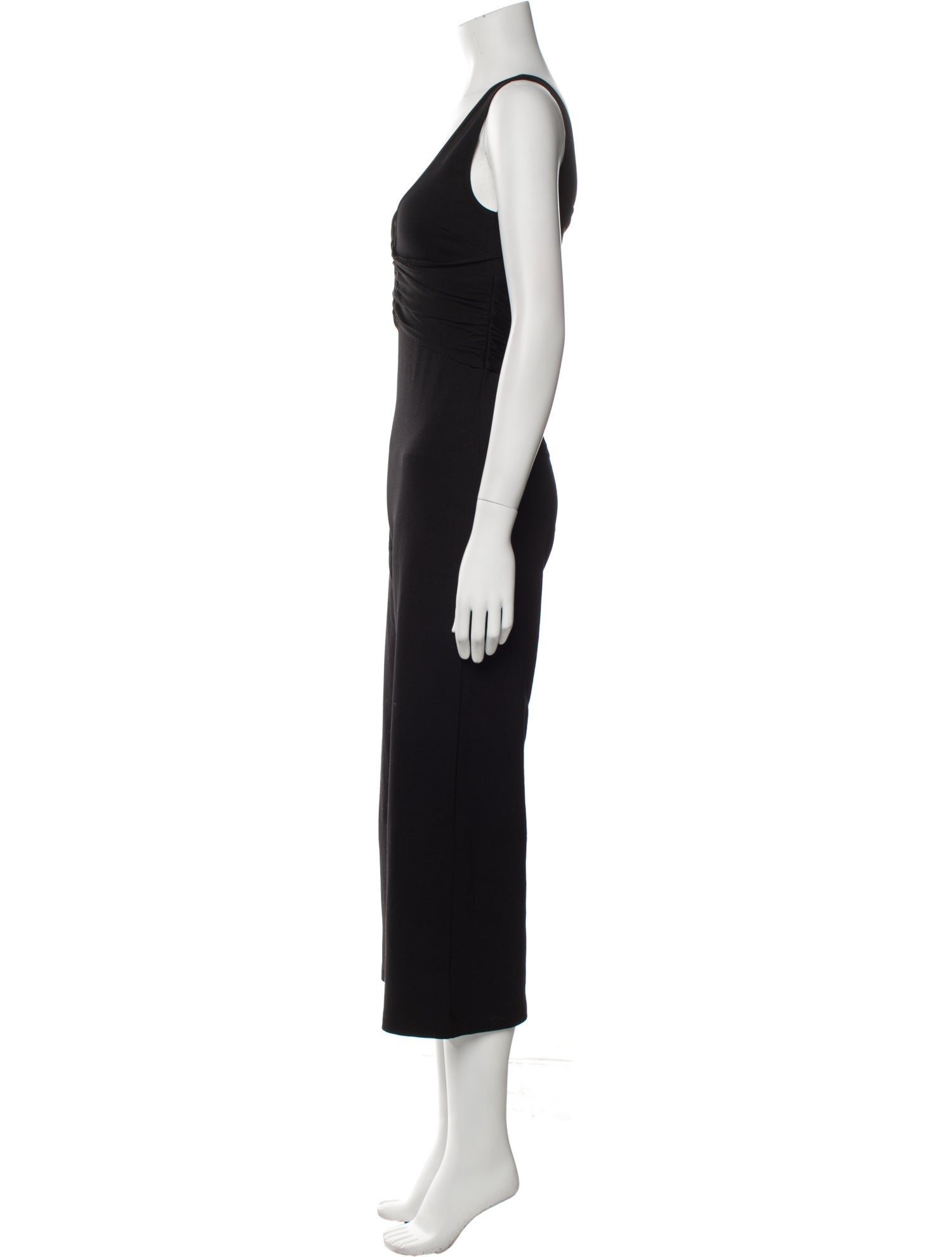 Cushnie V-Neck Jumpsuit