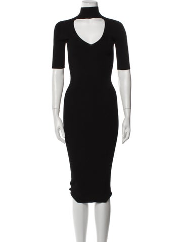 Cushnie Dresses Turtleneck Midi Length Dress XS