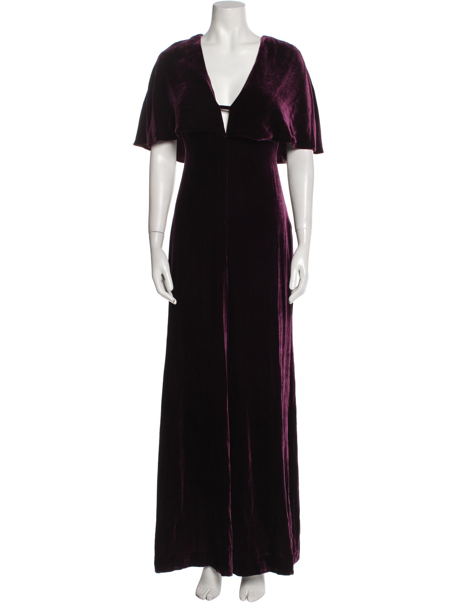 Cushnie V-Neck Jumpsuit