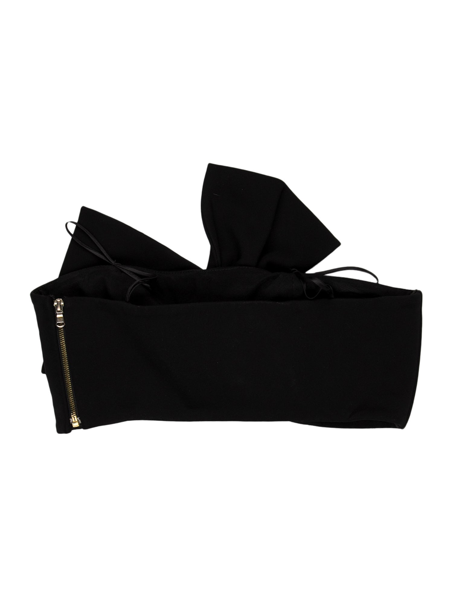 Cushnie Strapless Crop Top