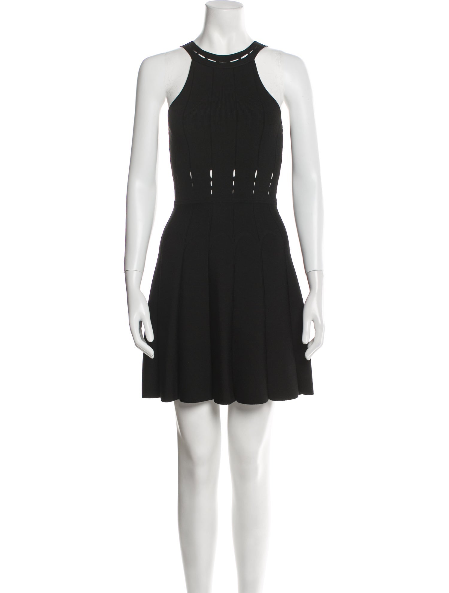 Cushnie Crew Neck Mini Dress
