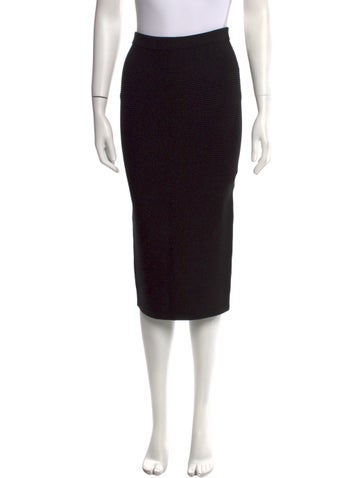 Cushnie Skirts Cutout Accent Midi Length Skirt S