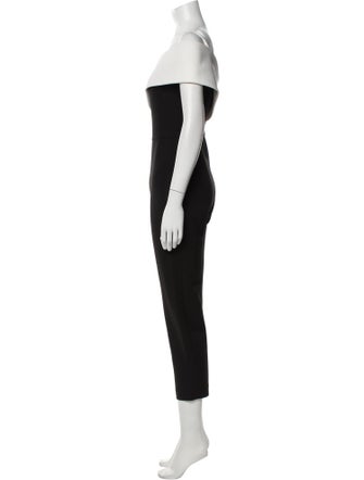 Cushnie One-Shoulder Jumpsuit