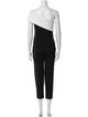 Cushnie One-Shoulder Jumpsuit