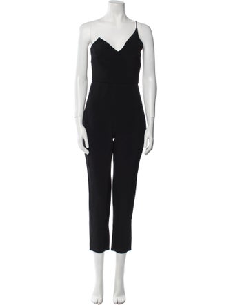 Cushnie One-Shoulder Jumpsuit