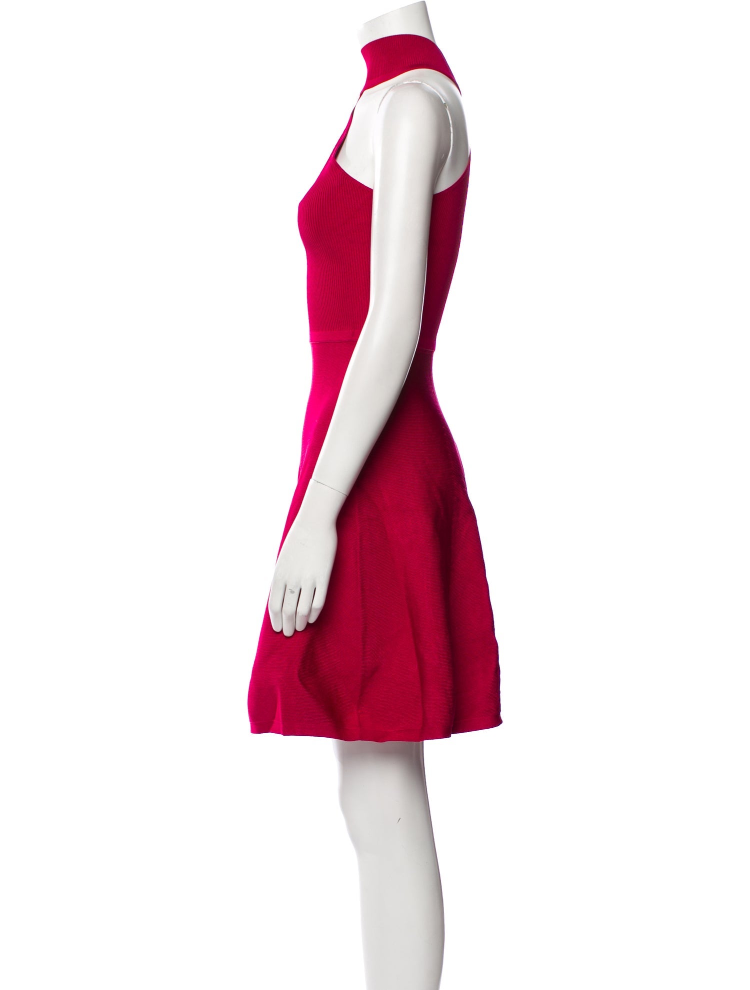 Cushnie One-Shoulder Mini Dress