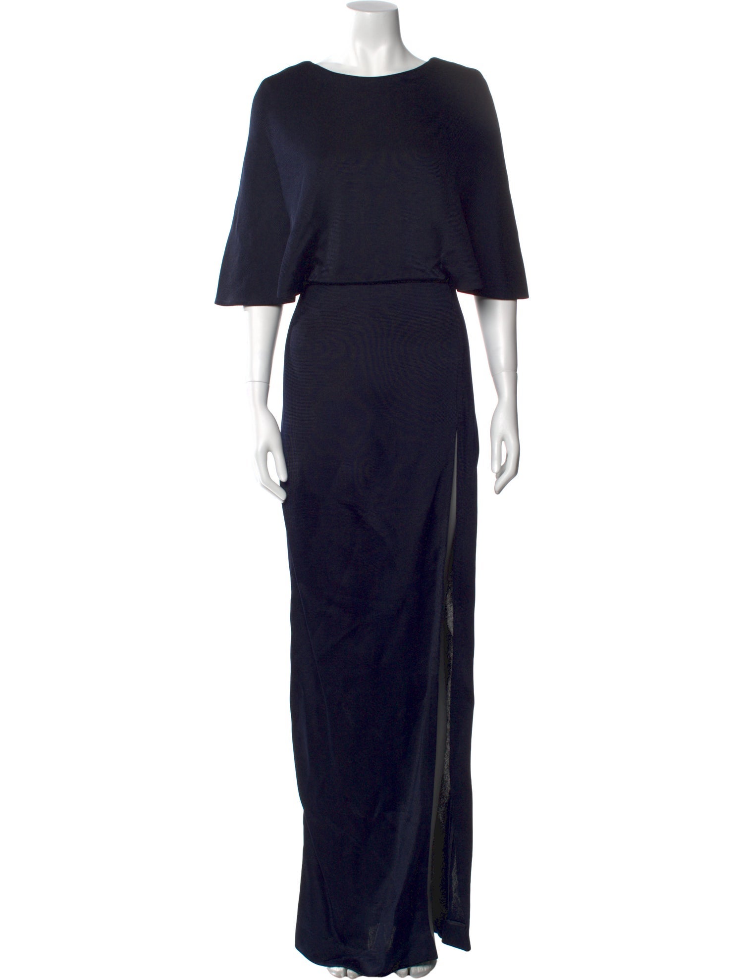 Cushnie Crew Neck Long Dress