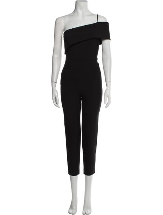 Cushnie One-Shoulder Jumpsuit