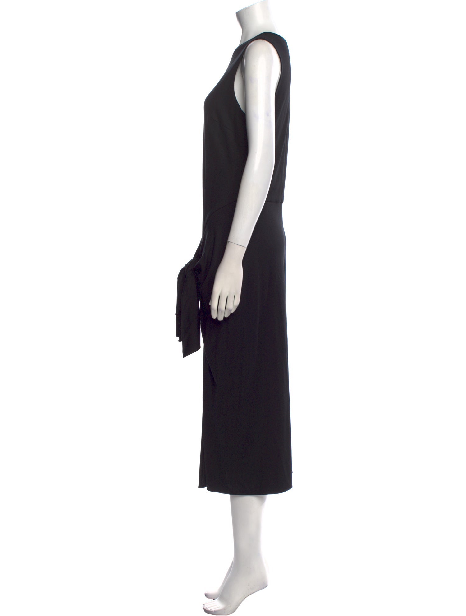 Cushnie Crew Neck Long Dress