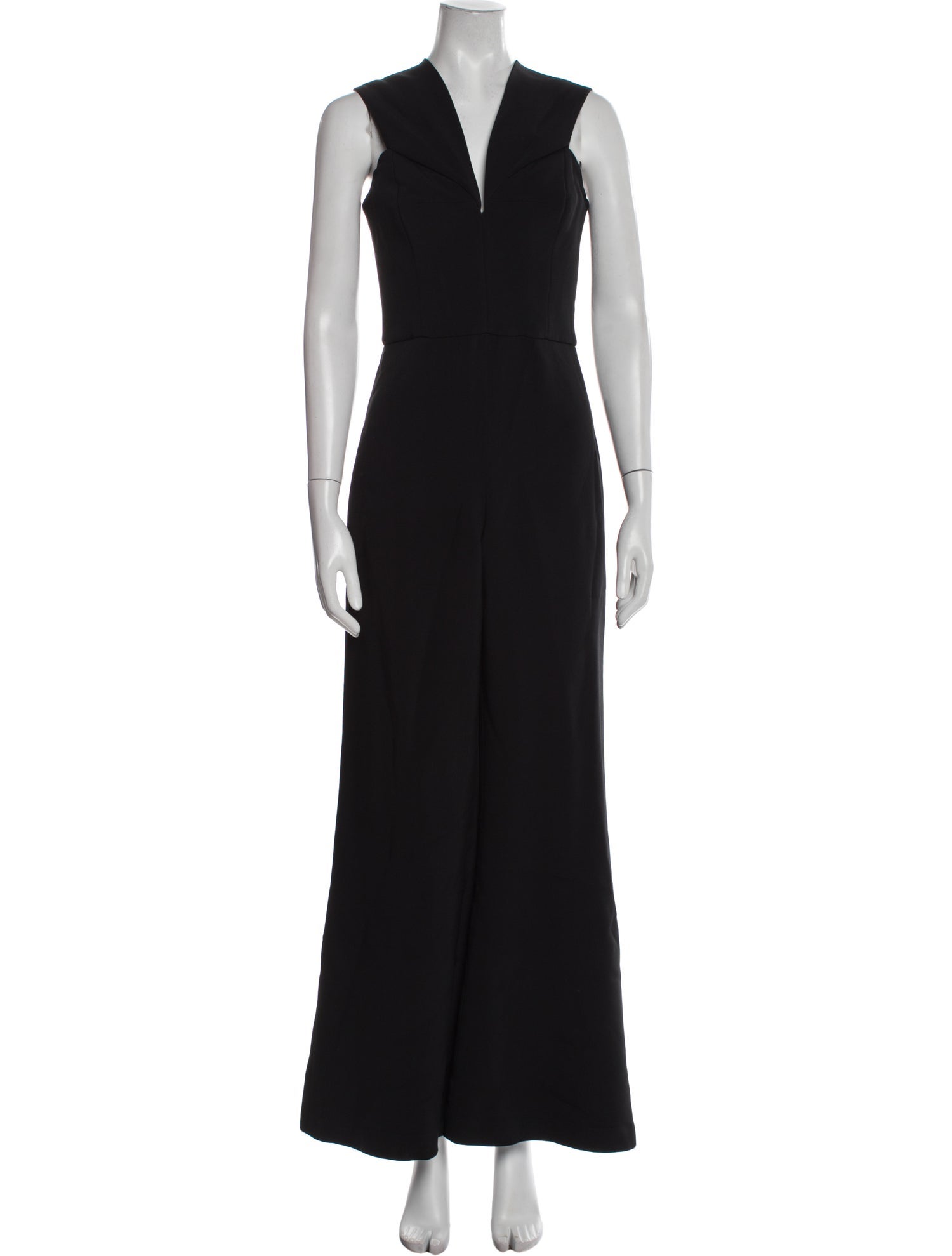 Cushnie V-Neck Jumpsuit