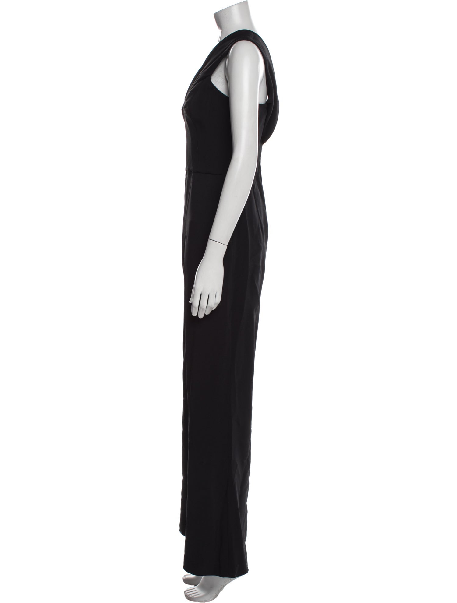 Cushnie V-Neck Jumpsuit