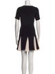 Cushnie Silk Mini Dress