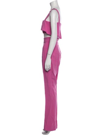 Cushnie Silk Pant Set