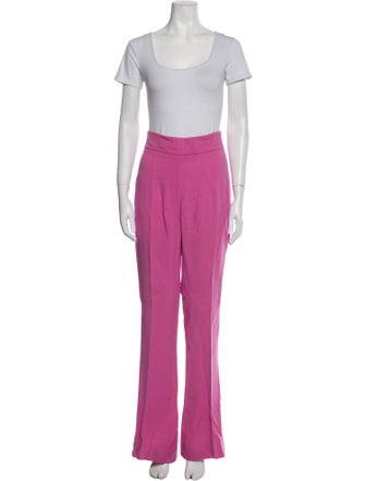 Cushnie Silk Pant Set