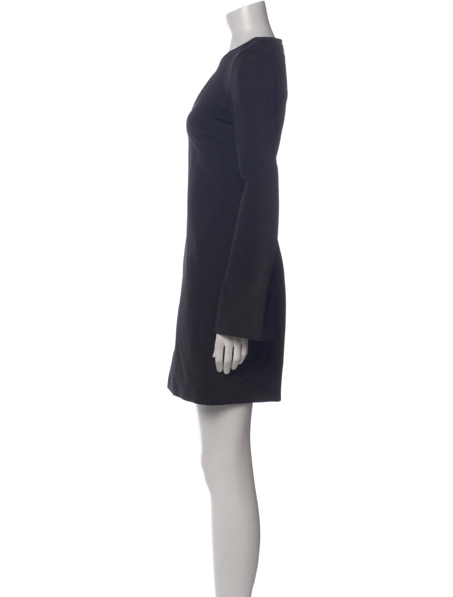 Cushnie V-Neck Mini Dress