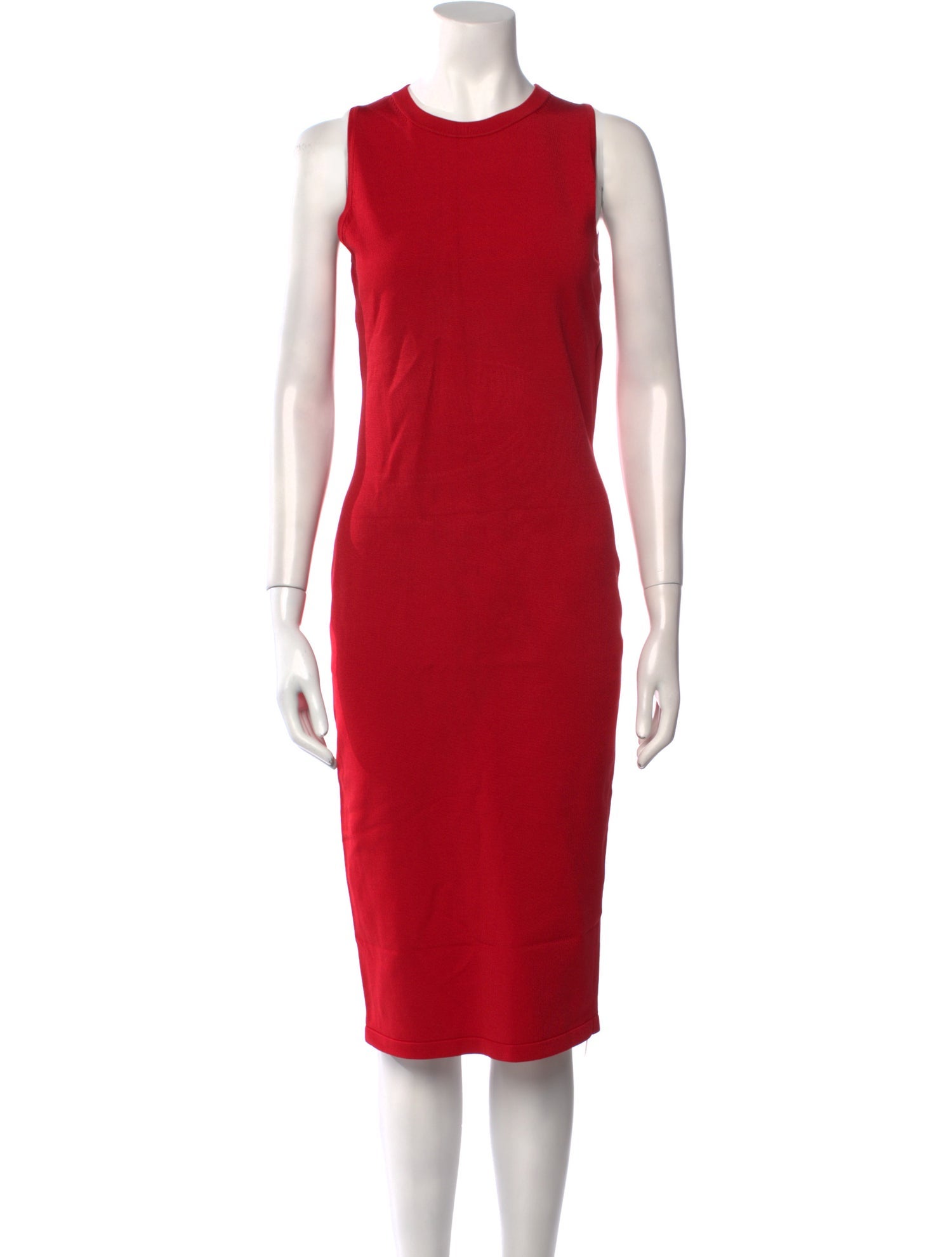 Cushnie Crew Neck Midi Length Dress