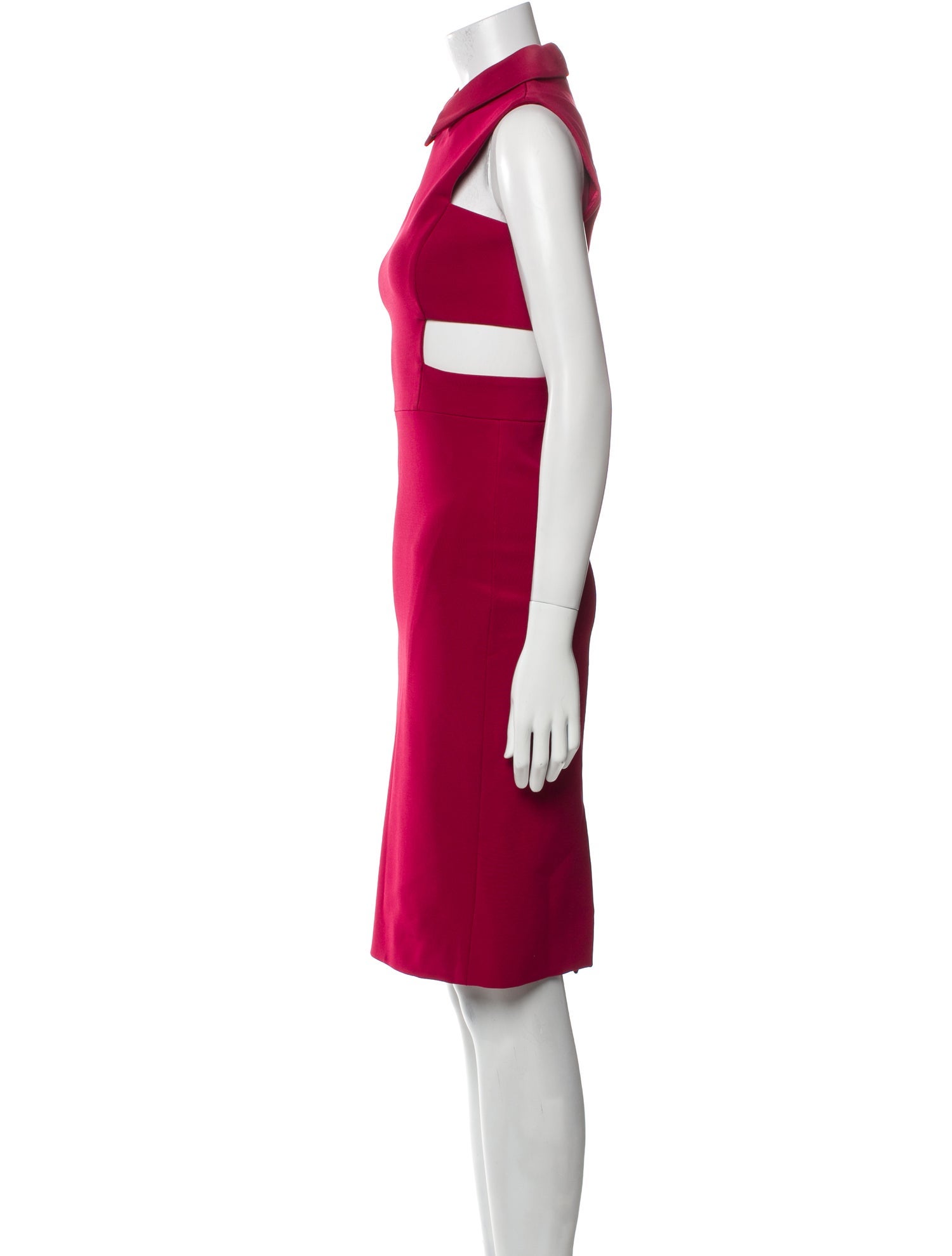 Cushnie Silk Knee-Length Dress