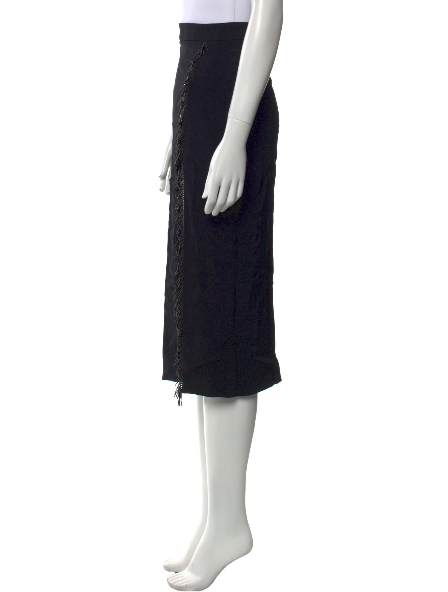 Cushnie Beaded Accents Midi Length Skirt w/ Tags