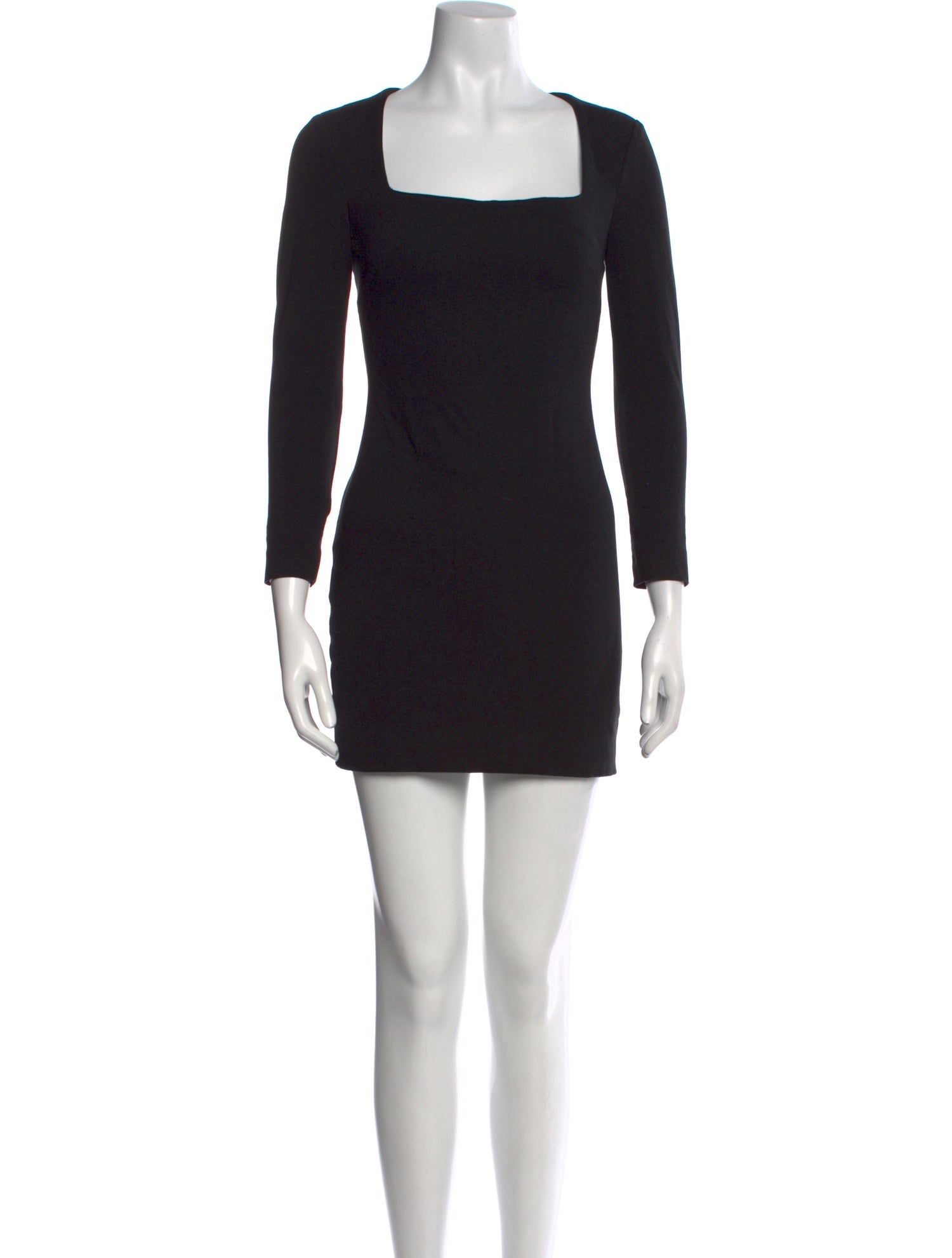 Cushnie Square Neckline Mini Dress