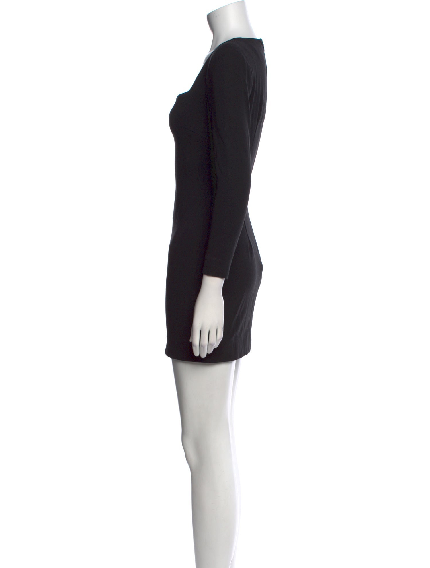 Cushnie Square Neckline Mini Dress