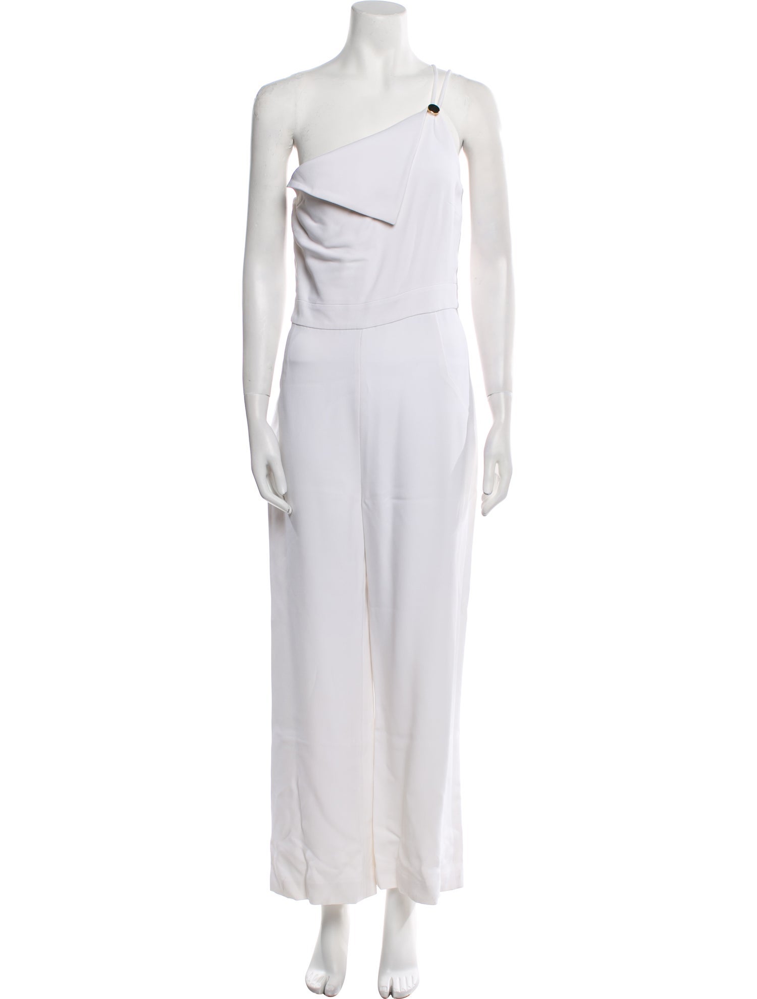 Cushnie One-Shoulder Jumpsuit