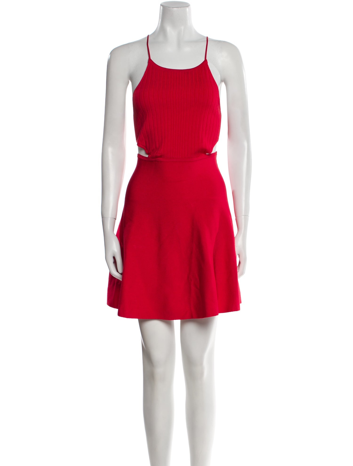 Cushnie Scoop Neck Mini Dress