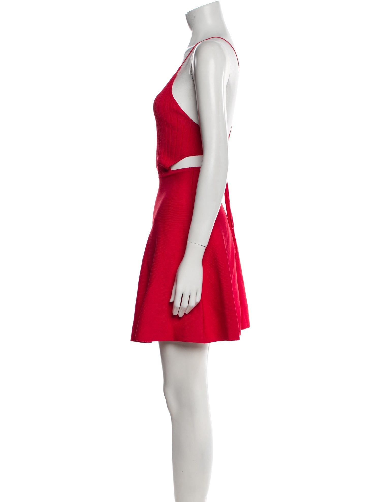 Cushnie Scoop Neck Mini Dress