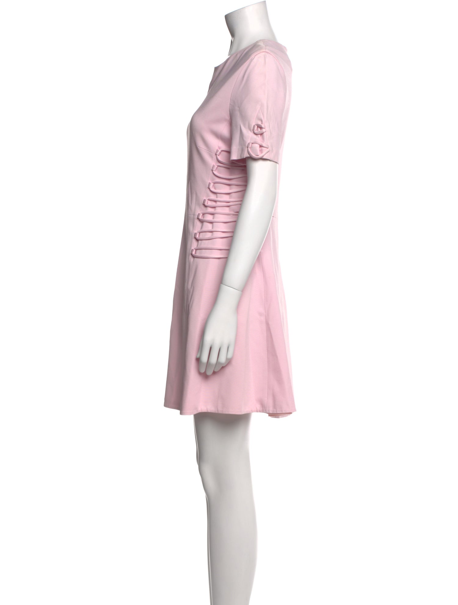 Cushnie Crew Neck Mini Dress