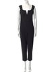 Cushnie Square Neckline Jumpsuit