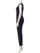 Cushnie Square Neckline Jumpsuit