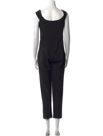 Cushnie Square Neckline Jumpsuit