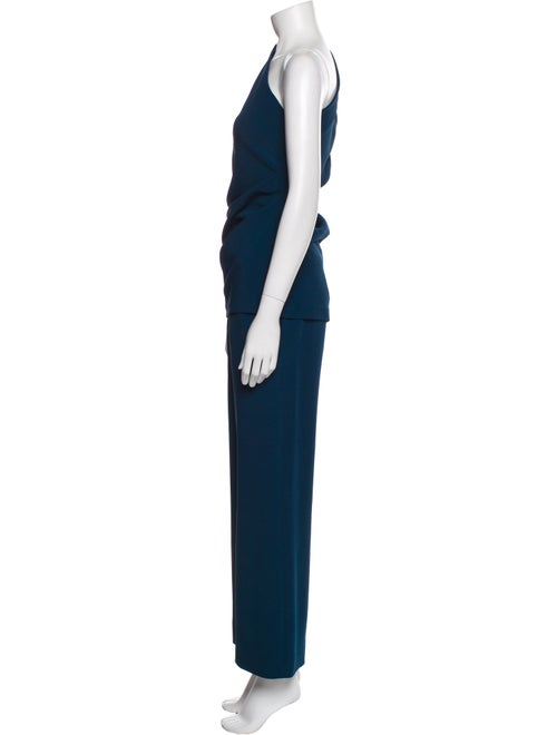 Cushnie Pleated Accents Pant Set