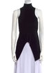 Cushnie Turtleneck Sleeveless Top