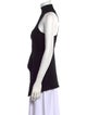 Cushnie Turtleneck Sleeveless Top