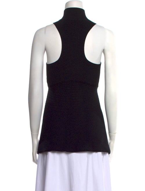 Cushnie Turtleneck Sleeveless Top