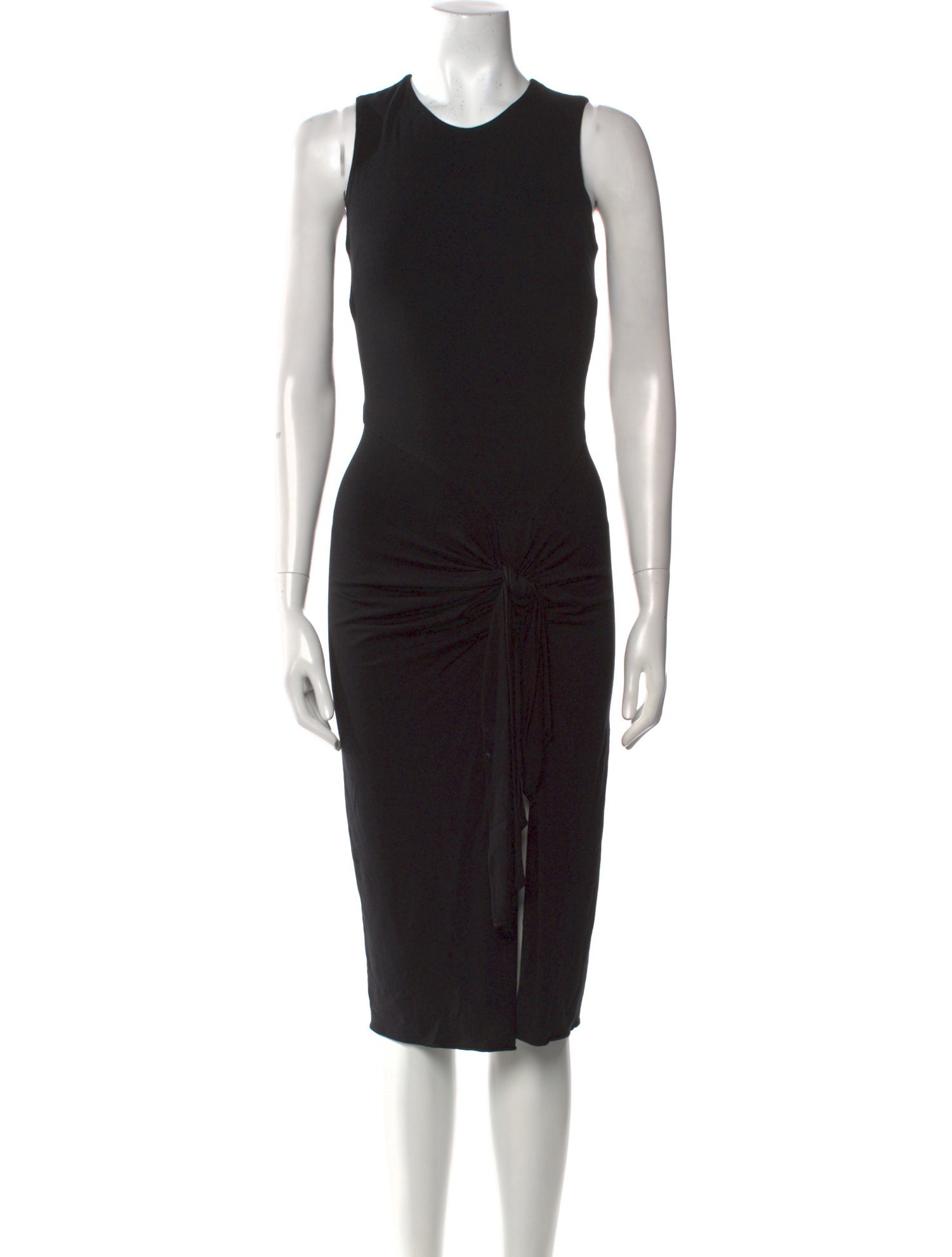 Cushnie Crew Neck Knee-Length Dress