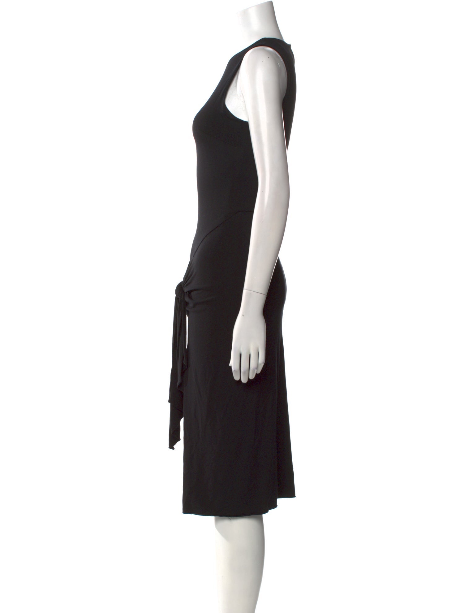 Cushnie Crew Neck Knee-Length Dress